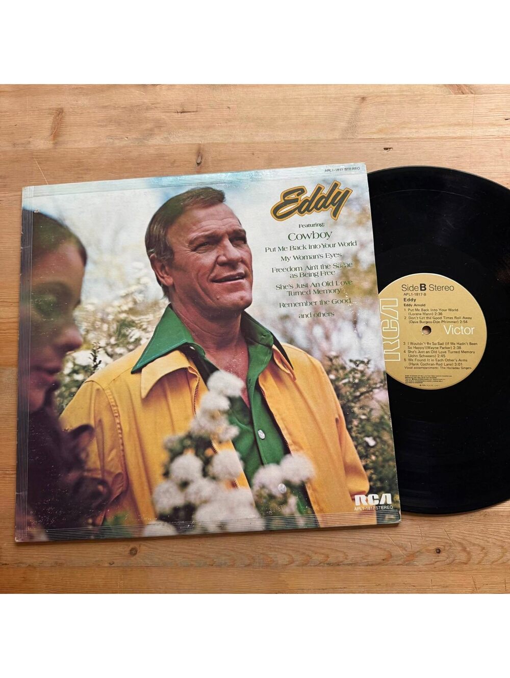 Eddy Arnold - Eddy 33rpm VG+ VR25